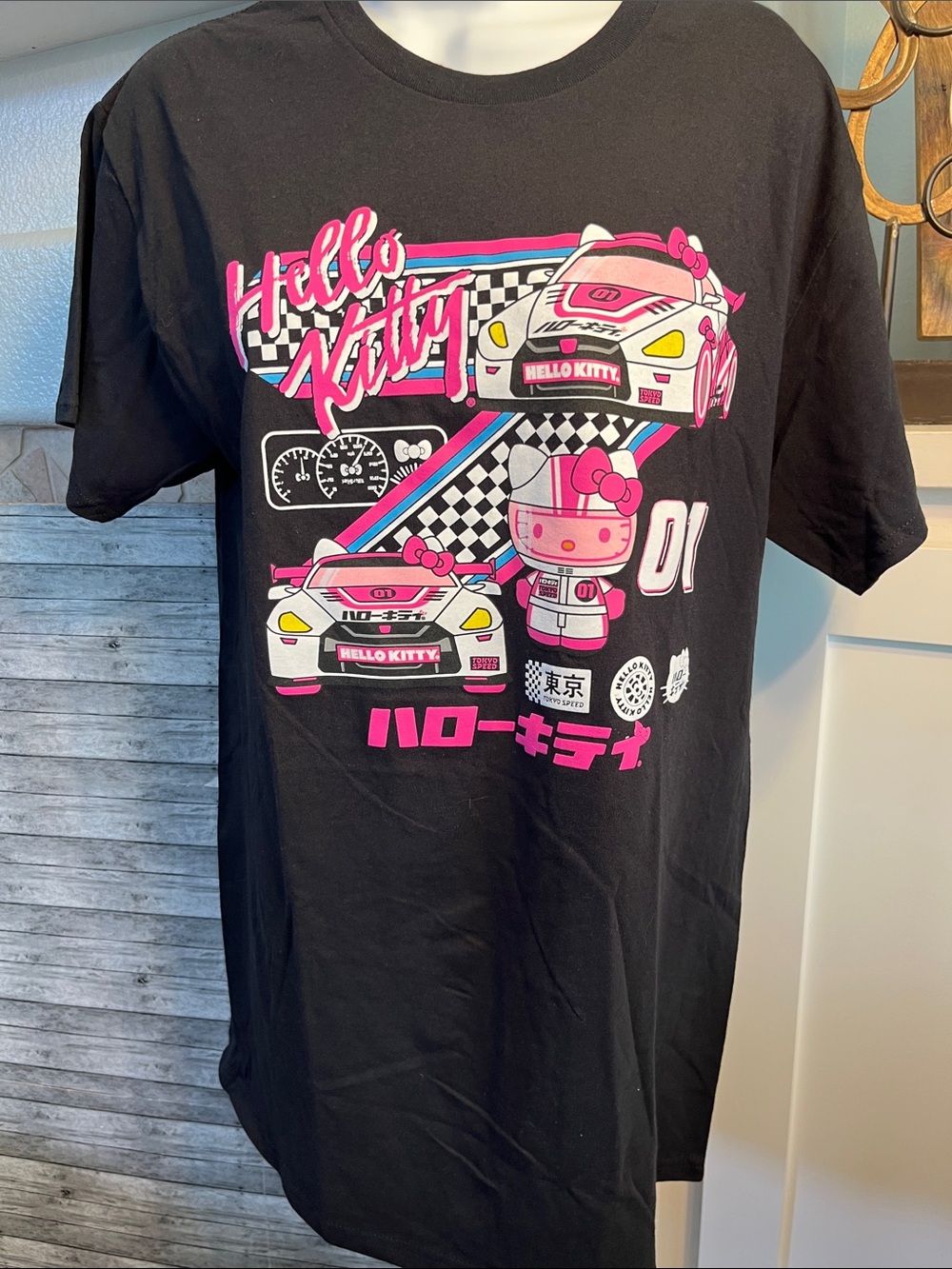 Hello Kitty Black Tee